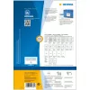 Etiquetas de impresora autoadhesivas HERMA 10734 blancas 10,5x14,8 cm 320 etiquetas