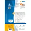 Etiquetas de impresora autoadhesivas HERMA 10728 blancas 7 cm x 3,6 cm