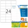 Etiquetas de impresora autoadhesivas HERMA 10728 blancas 7 cm x 3,6 cm