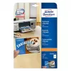 Avery Zweckform C32252-25 postales perforadas a doble cara, 148 x 105 mm, 170 g/m², blanco mate, 100 tarjetas