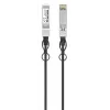 Intellinet 508377 cable twinax pasivo 10G SFP+ de conexión directa, 0,5 m, negro