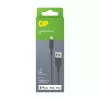 Cable GP Batteries CL1N 1 m Lightning a USB A 12W 2,4A