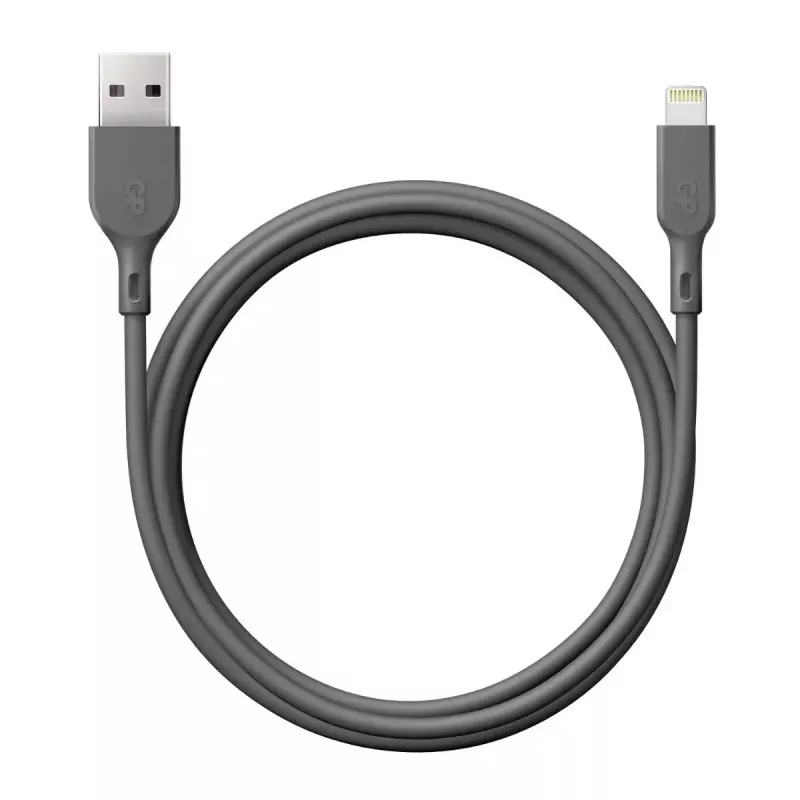 Cable GP Batteries CL1N 1 m Lightning a USB A 12W 2,4A