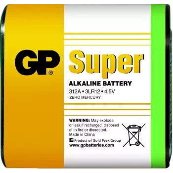 GP Batteries Super Alkaline pila desechable de 4.5V alcalina prismática