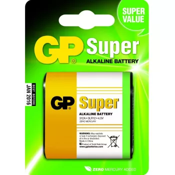 GP Batteries Super Alkaline pila desechable de 4.5V alcalina prismática