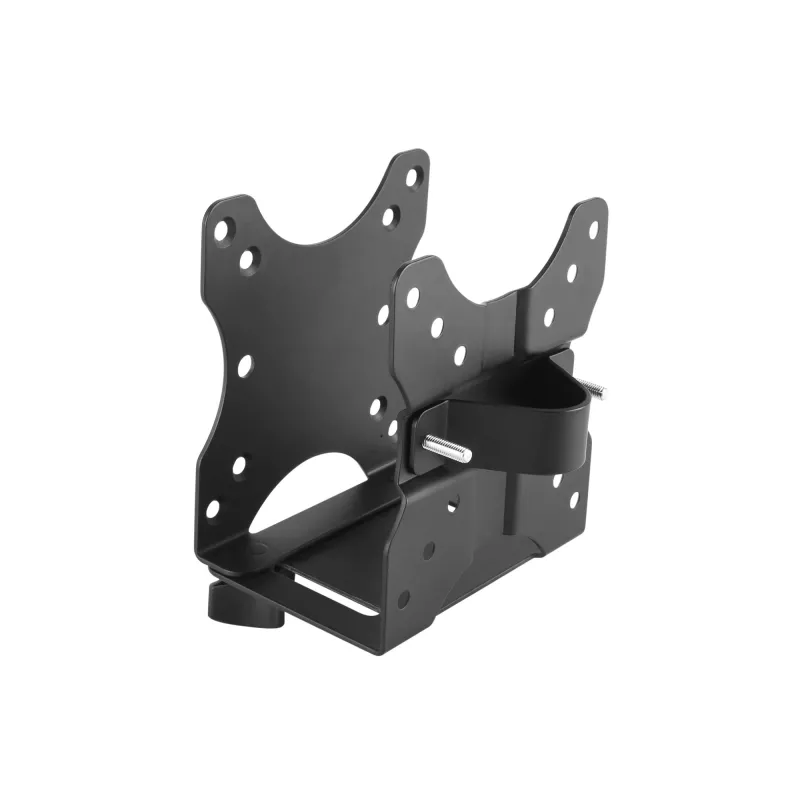 Equip soporte de CPU, soporte de CPU bajo escritorio, universal, 5 kg, negro, acero, China