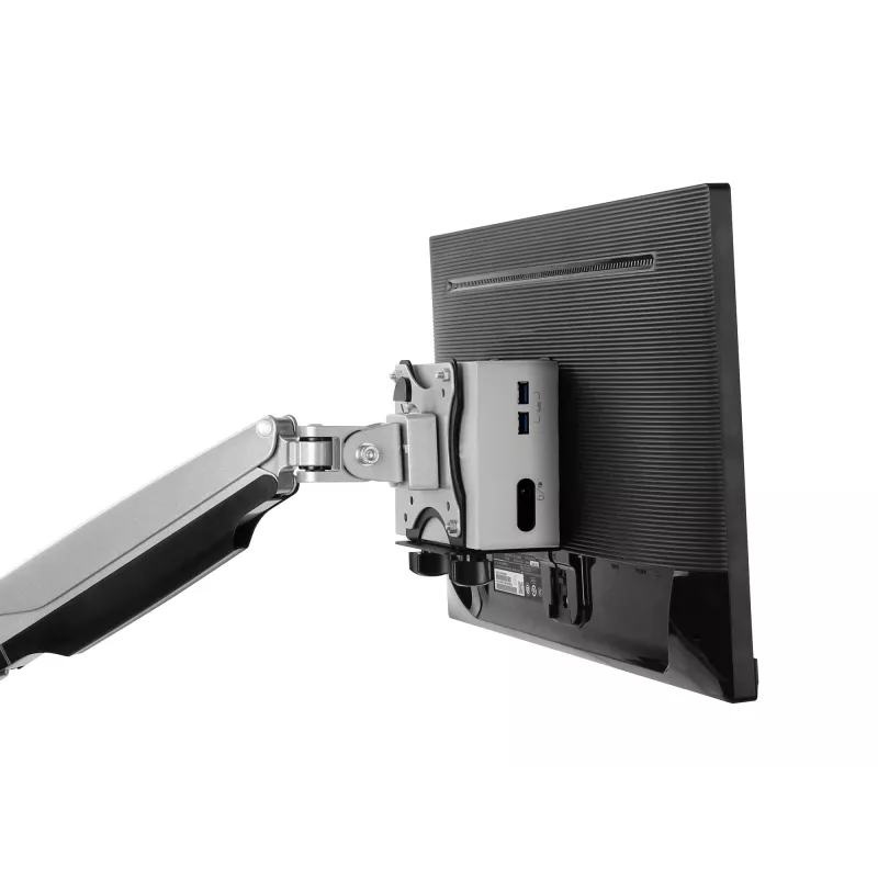 Equip soporte de CPU, soporte de CPU bajo escritorio, universal, 5 kg, negro, acero, China
