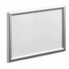 Soporte de pared Durable 479723 278x402 mm rectangular plata aluminio