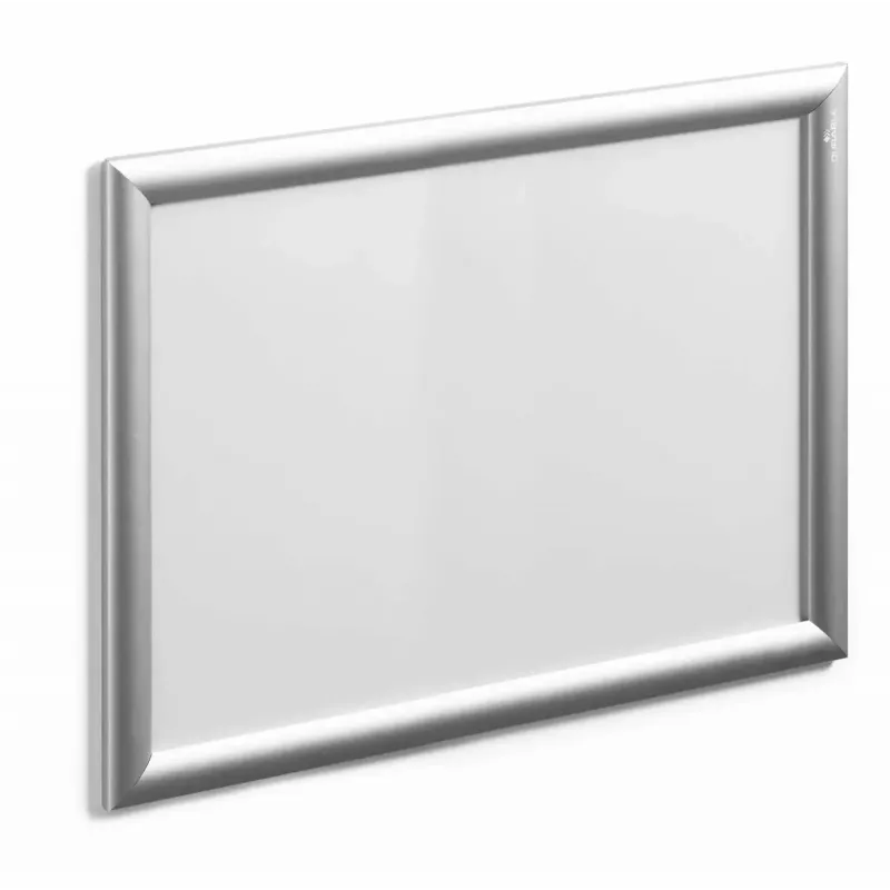 Soporte de pared Durable 479723 278x402 mm rectangular plata aluminio