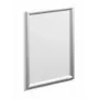 Soporte de pared Durable 479723 278x402 mm rectangular plata aluminio