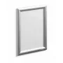 Marco de pared Durable 479623 192 x 279 mm rectangular plata aluminio