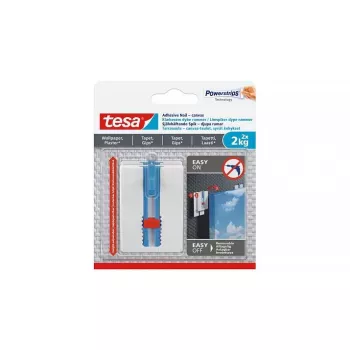 Gancho multiusos TESA 77779 Indoor azul blanco 2 uds.