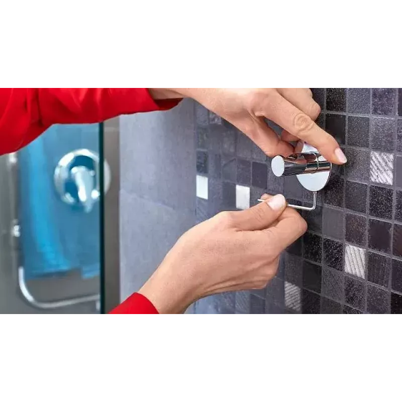 Gancho para toallas TESA 59342 Indoor cromado 3 uds.