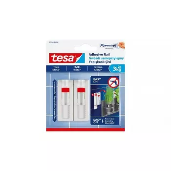 Gancho universal TESA 77764 Indoor blanco 2 uds.