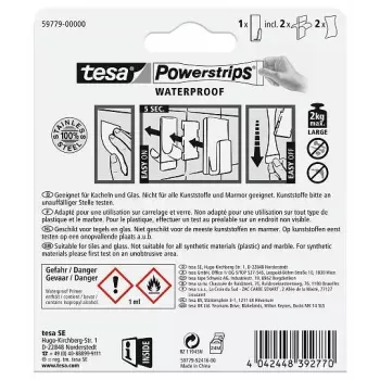 Gancho para toallas TESA 59779-00000 Indoor acero inoxidable