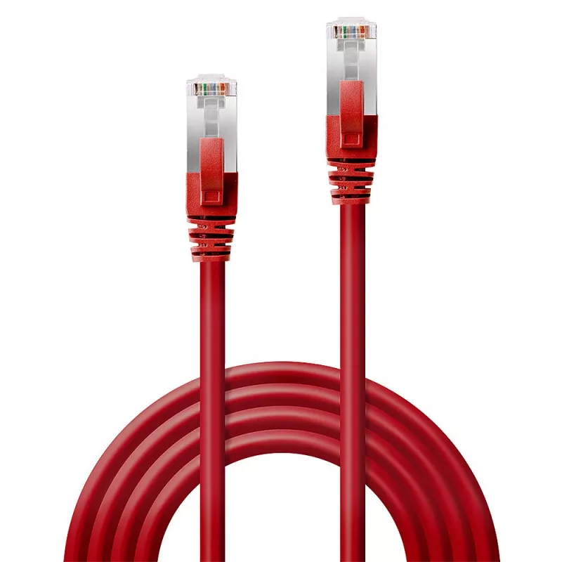 Cable de red Lindy 45625 rojo 5 m Cat6 S/FTP (S-STP)