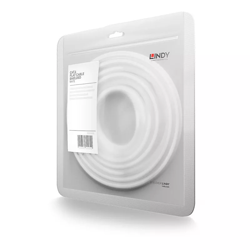 Cable de red Lindy 47561 blanco 1 m Cat6 U/FTP (STP)
