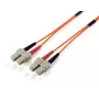 Cable de fibra óptica patch Equip SC/SC, OS2, 1 m, 1 m, OS2, SC, SC