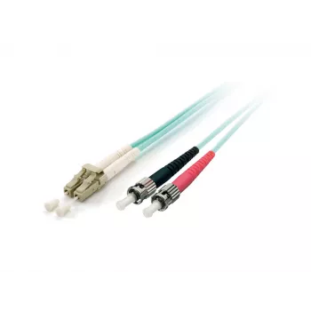 Cable de fibra óptica patch Equip LC/ST, OM3, 15 m, 15 m, OM3, LC, ST
