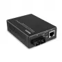 Convertidor de medios de red Lindy 25119 850 nm multimodo negro