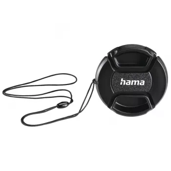 Tapa de objetivo Hama Smart-Snap 4,9 cm negra para cámara digital