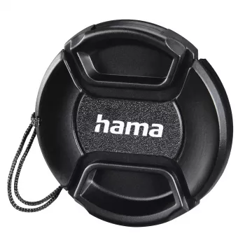 Tapa de objetivo Hama Smart-Snap 7,7 cm negra para cámara digital