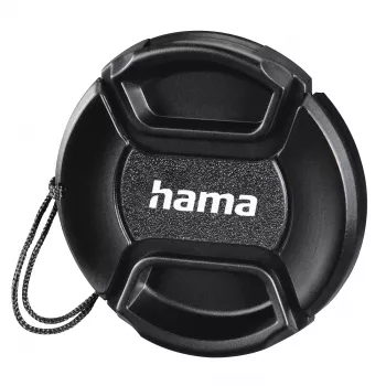 Tapa de objetivo Hama Smart-Snap 5,8 cm negra para cámara digital