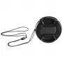 Tapa de objetivo Hama 00095483 8,2 cm negra universal para cámara digital