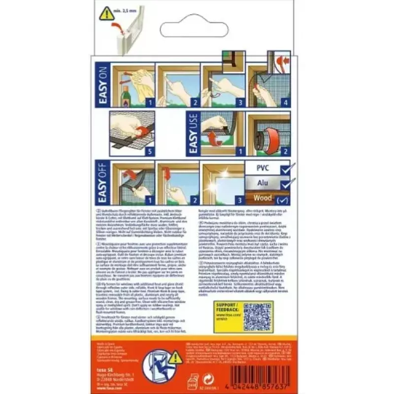 Mosquitera para ventana TESA Insect Stop 55806-00021-00