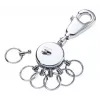 TROIKA PATENT KYR60/CH llavero, plateado, brillante