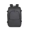 Mochila de ocio Rivacase Tegel 8465 negra poliéster RESPETUOSA CON EL MEDIOAMBIENTE