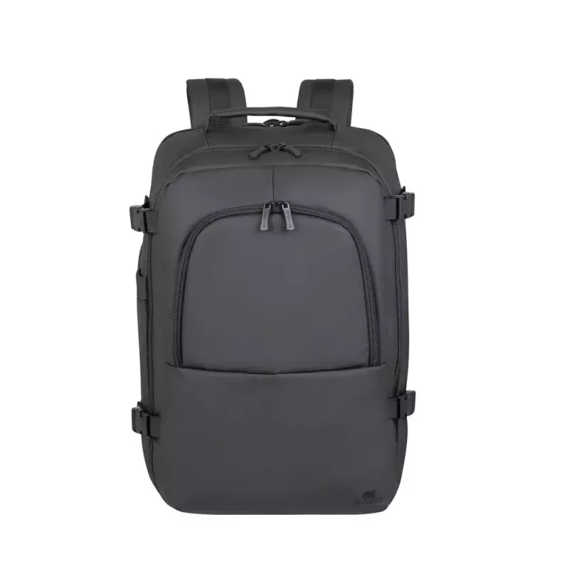 Mochila de ocio Rivacase Tegel 8465 negra poliéster RESPETUOSA CON EL MEDIOAMBIENTE