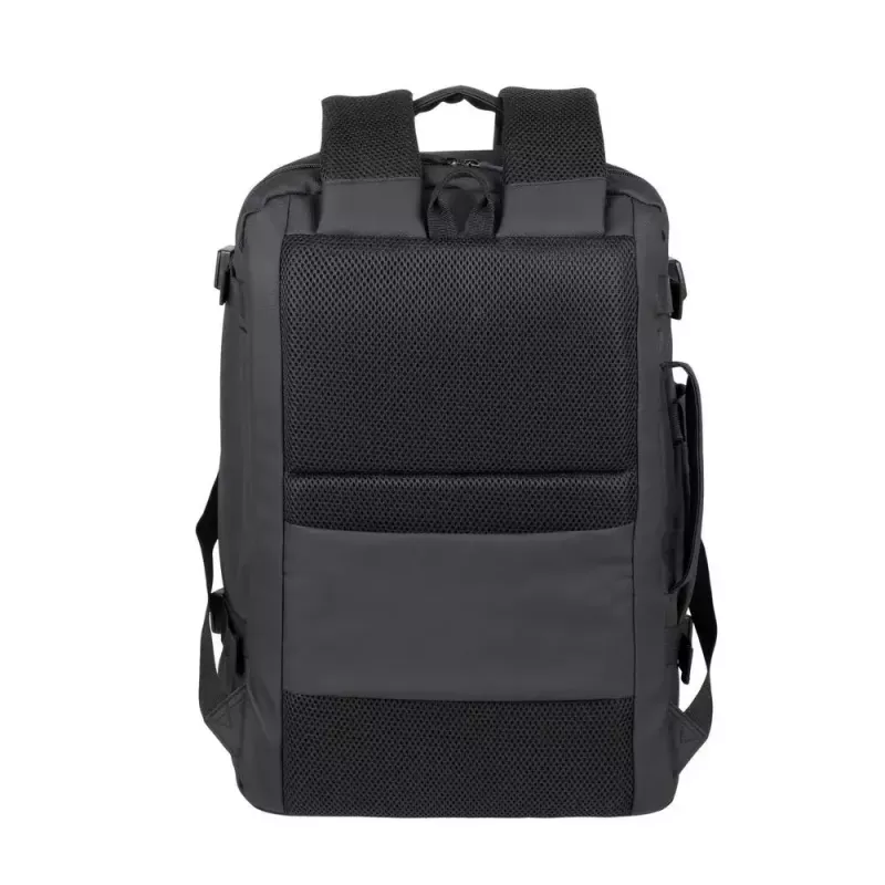 Mochila de ocio Rivacase Tegel 8465 negra poliéster RESPETUOSA CON EL MEDIOAMBIENTE