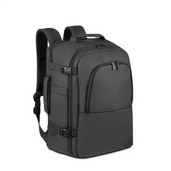 Mochila de ocio Rivacase Tegel 8465 negra poliéster RESPETUOSA CON EL MEDIOAMBIENTE