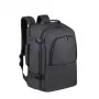 Mochila de ocio Rivacase Tegel 8465 negra poliéster RESPETUOSA CON EL MEDIOAMBIENTE