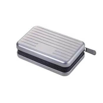 Funda TROIKA CCC04-TI titanio aluminio poliéster 80g 70mm 105mm