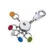 Llavero TROIKA PATENT/Colour KYR61/CH multicolor plateado latón