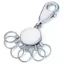 Llavero TROIKA KYR60/MC plateado metal 25mm