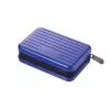 Estuche TROIKA CCC04-BL azul aluminio poliéster 80g 70mm x 105mm
