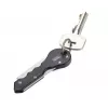 Llavero TROIKA KTL88-BK negro plateado 20g
