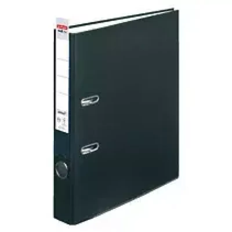 Archivador de anillas Herlitz 05450804 A4 negro