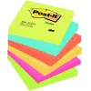 Notas adhesivas cuadradas 3M M654TFEN azul verde naranja rosa amarillo