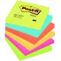 Notas adhesivas cuadradas 3M M654TFEN azul verde naranja rosa amarillo