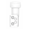 Convertidor de bloque de bajo ruido (LNB) Hama 00205375 10,7 - 12,75 GHz blanco