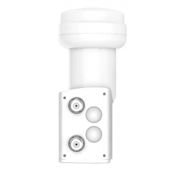 Convertidor de bloque de bajo ruido (LNB) Hama 00205375 10,7 - 12,75 GHz blanco