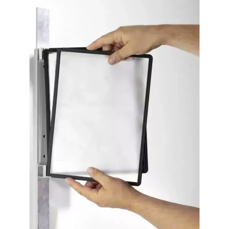 Expositor giratorio de documentos vertical A4 Durable Vario magnet wall 5