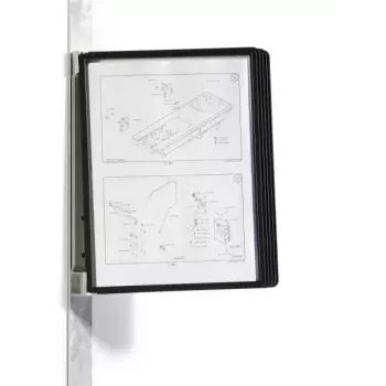 Expositor giratorio de documentos vertical A4 Durable Vario magnet wall 5