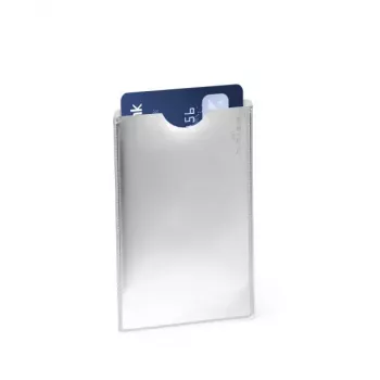 Funda para tarjetas Durable 890023 plata