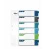 Índice de pestañas en blanco Durable 679427 polipropileno multicolor 30,5x24,5 cm