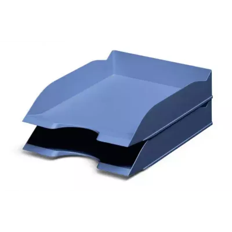 Archivador de documentos Durable ECO de plástico reciclado azul